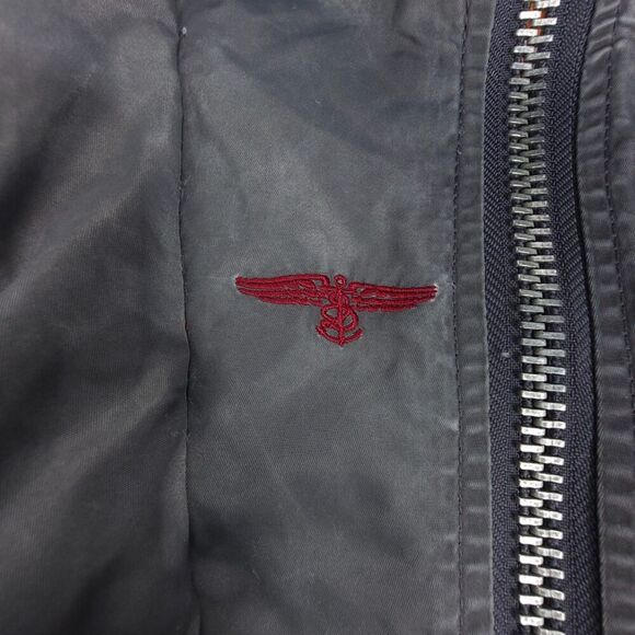 SUPERDRY Military Cargo Aviator Flight Nylon Utility Bomber Jacket Mens Medium - Picture 12 of 15